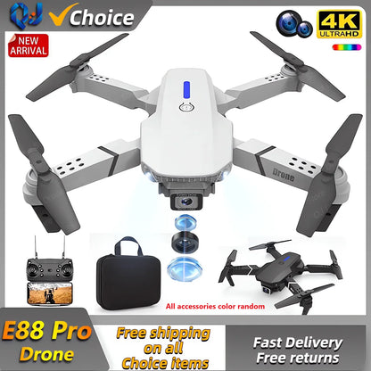 E88Pro RC 4K Professional Drone with Wide Angle HD Camera