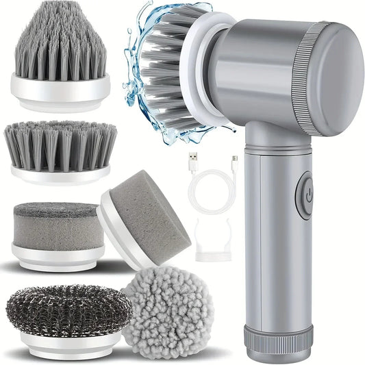 Electric rotating cleaning brush (cordless)