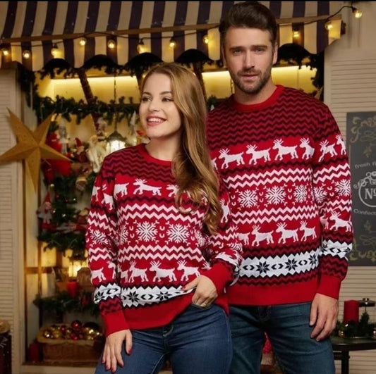 New Fashion Round Neck Christmas Sweaters