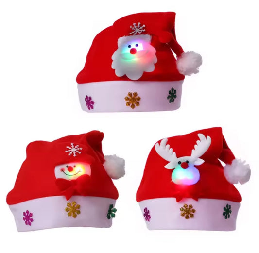 Christmas hats for adults and children